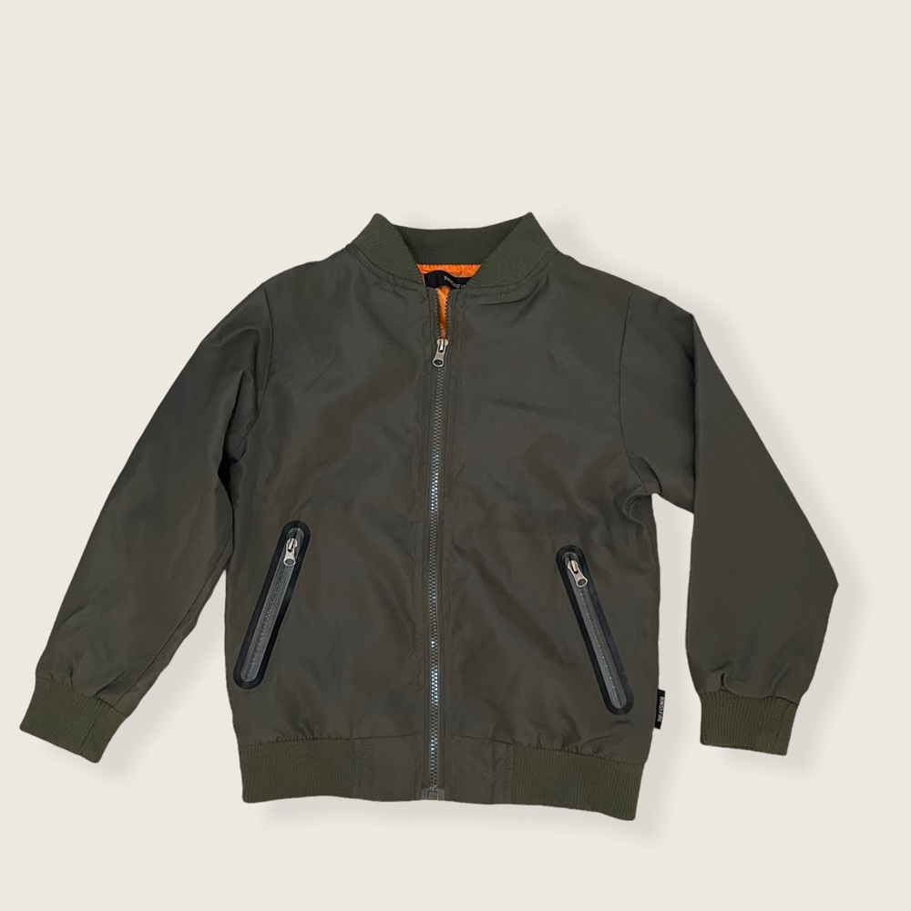 Ring of Fire Bomber Jacket Boys Size Small (8)